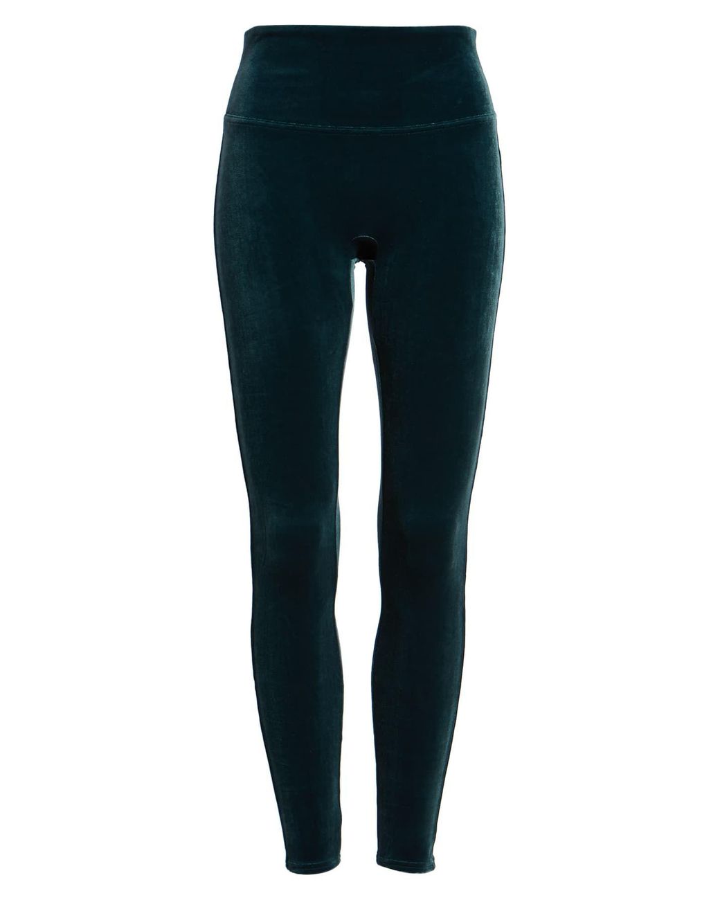 SPANX, Pants & Jumpsuits, Spanx Velvet Leggings Size Medium In Dark Palm  Green