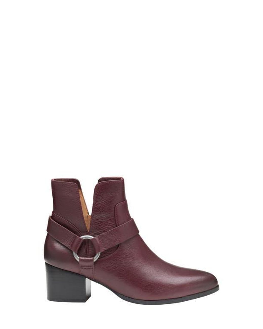 Johnston & Murphy Purple Trista Harness Bootie