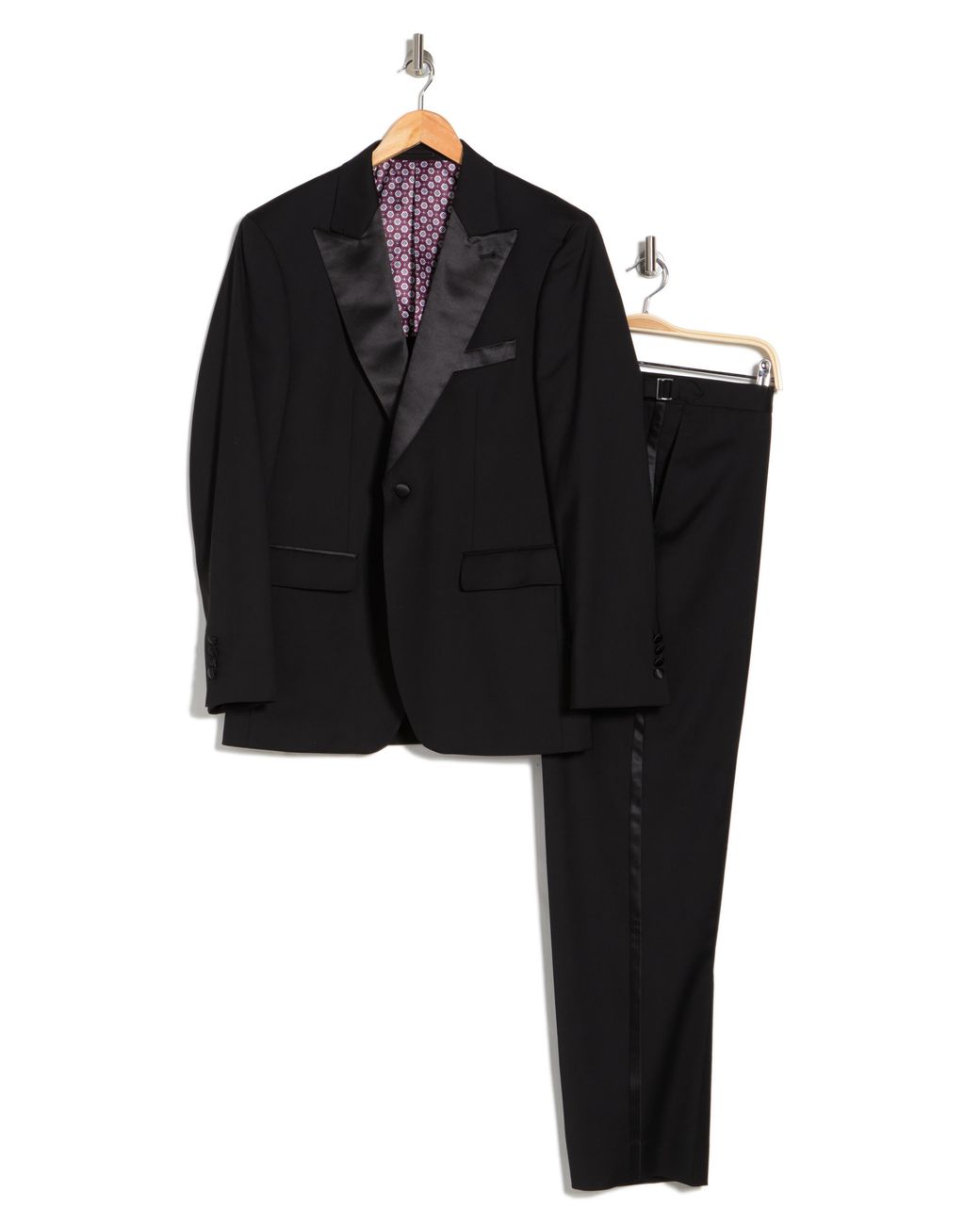 ALTON LANE Mercantile One-button Peak Lapel Tuxedo in Black for Men | Lyst