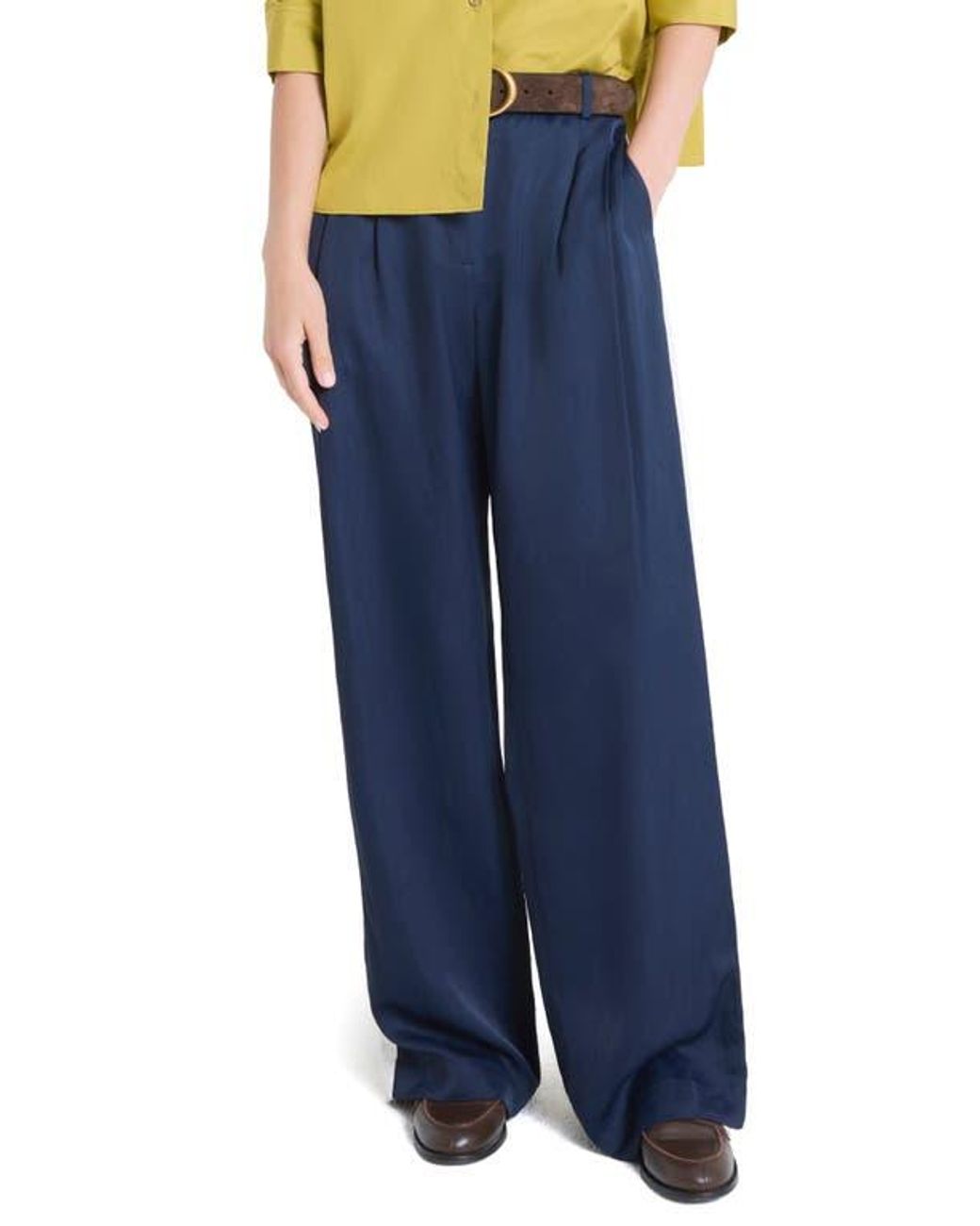 Twp Blue Sulli Side Stripe Pants