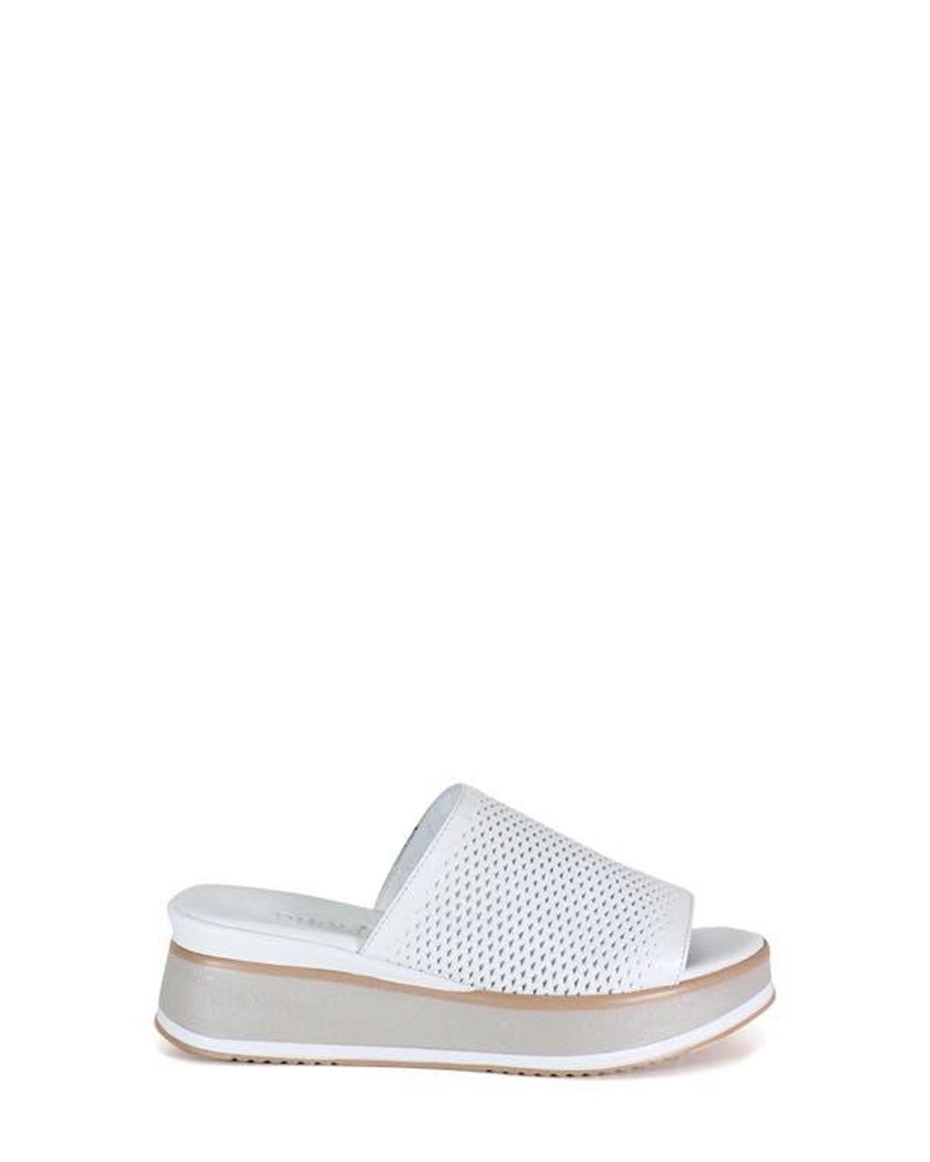 Diba True White Pa Cific Platform Sandal