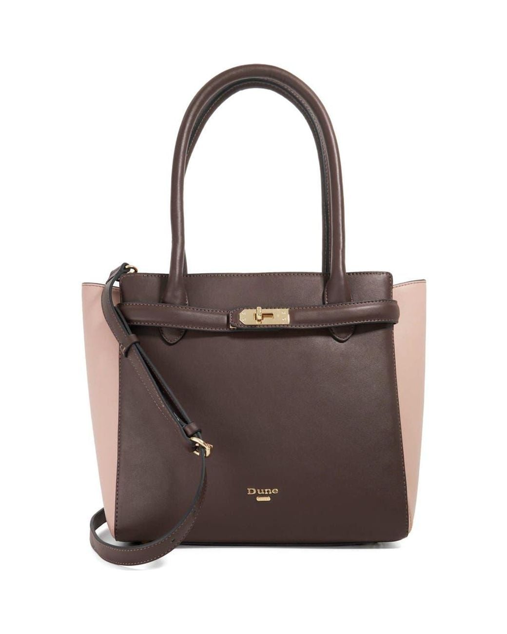 Dune Brown Dayley Tote Bag