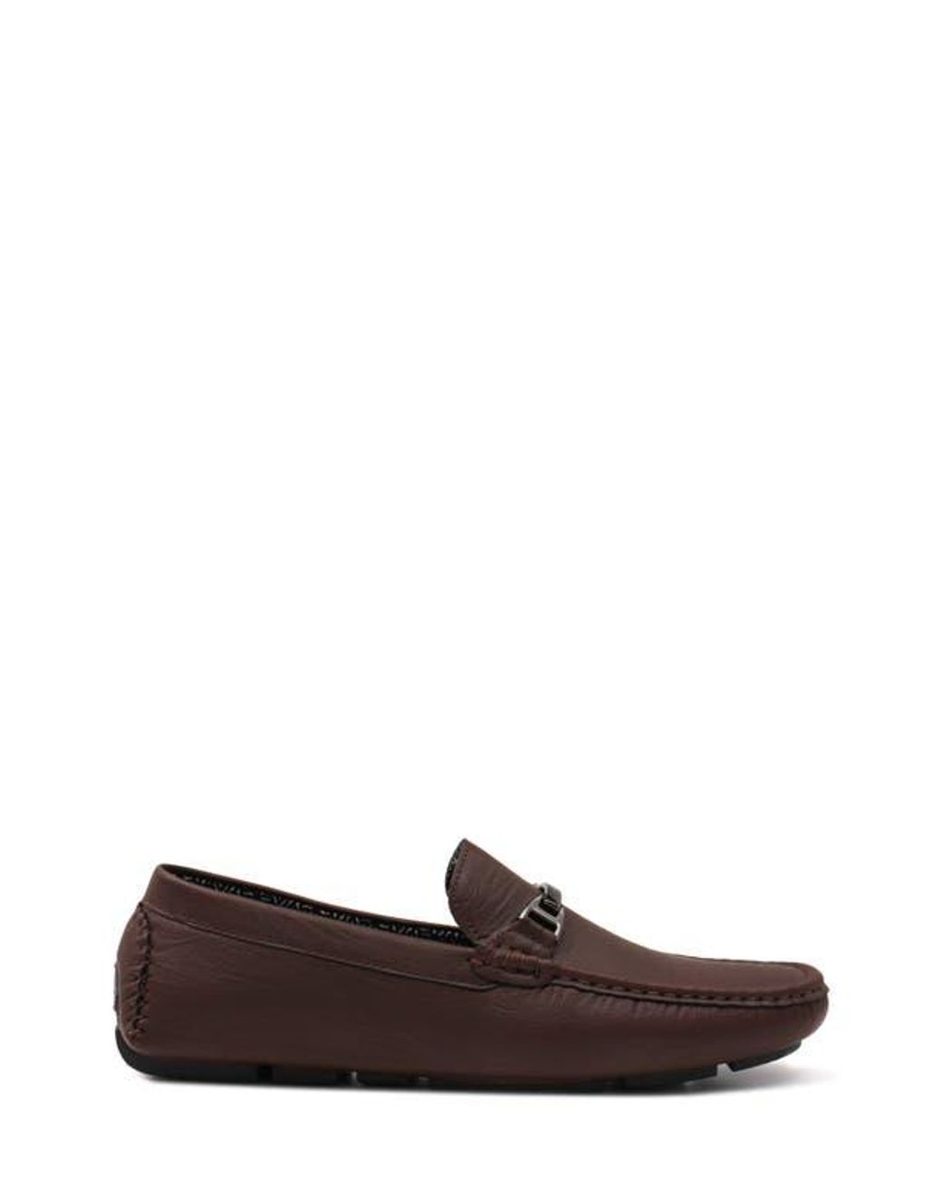 Aston Marc Brown Charter Bit Loafer for men