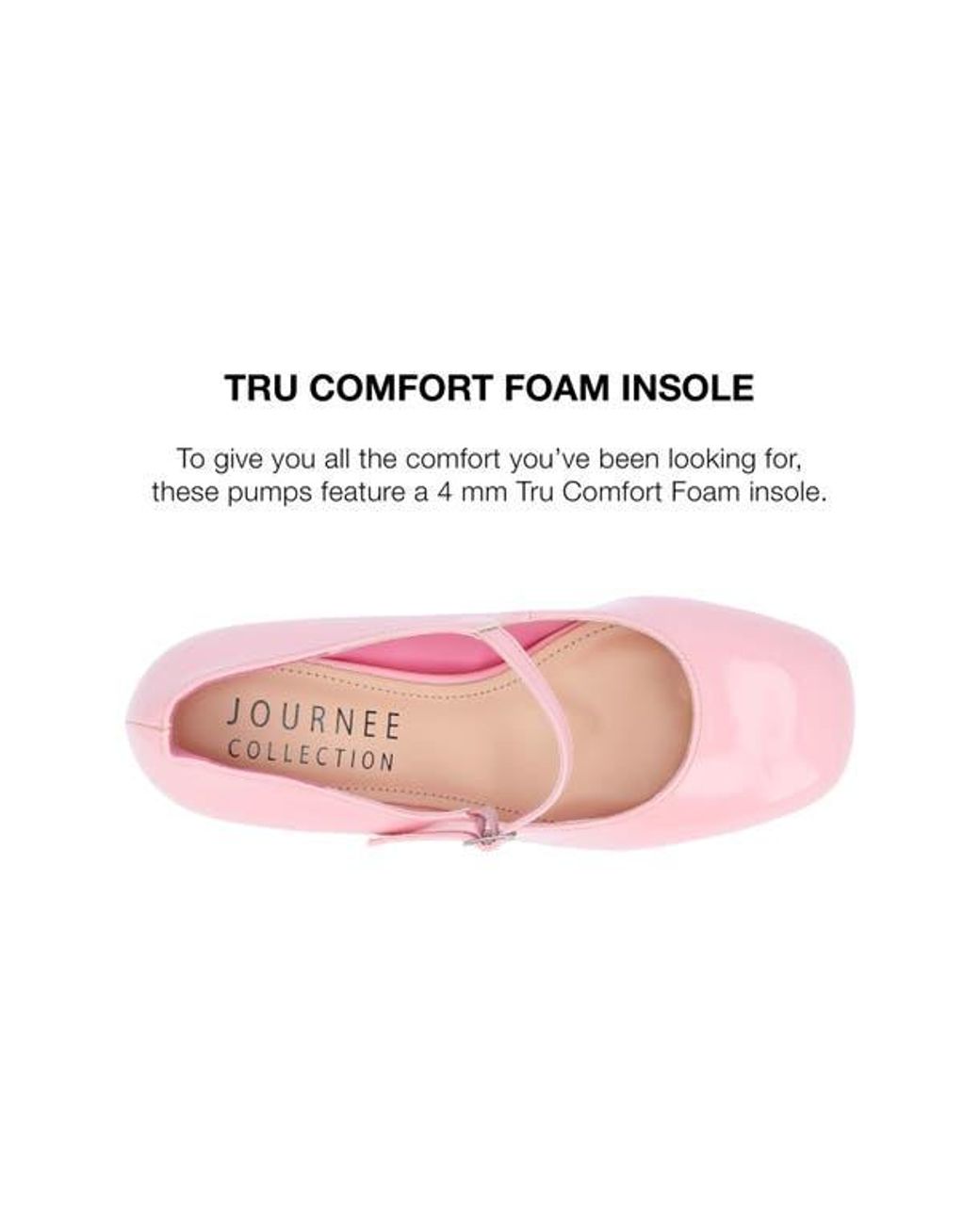Journee Collection Pink Okenna Pump
