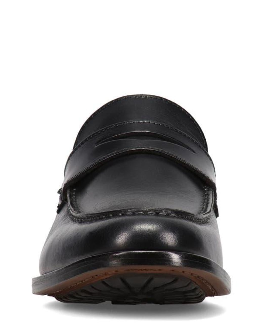 Frye Black Tyler Penny Loafer for men