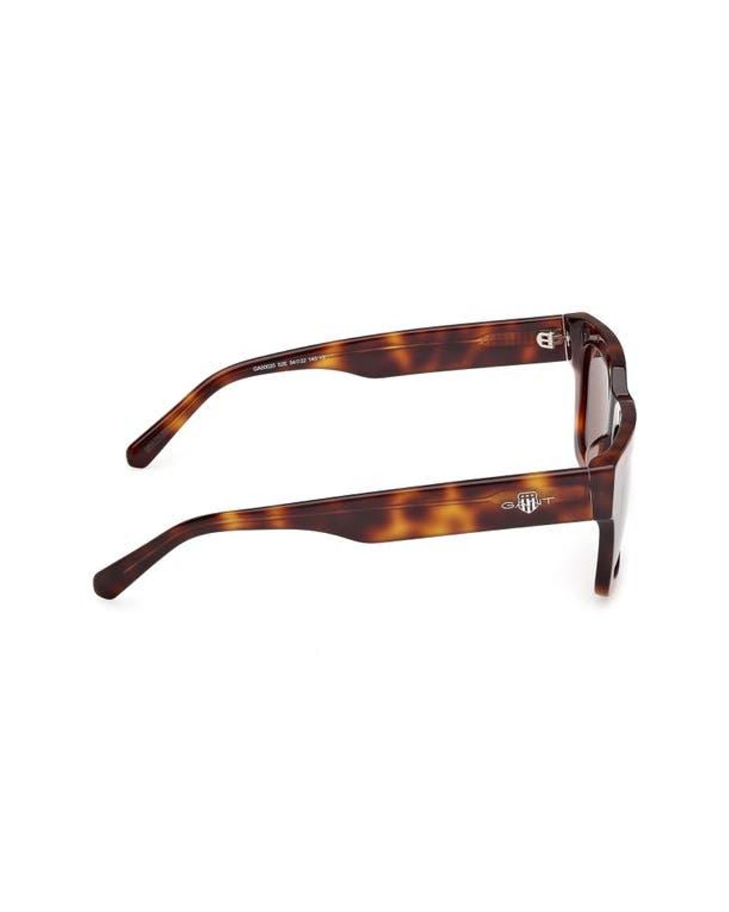 Gant Brown Rectangular Sunglasses for men