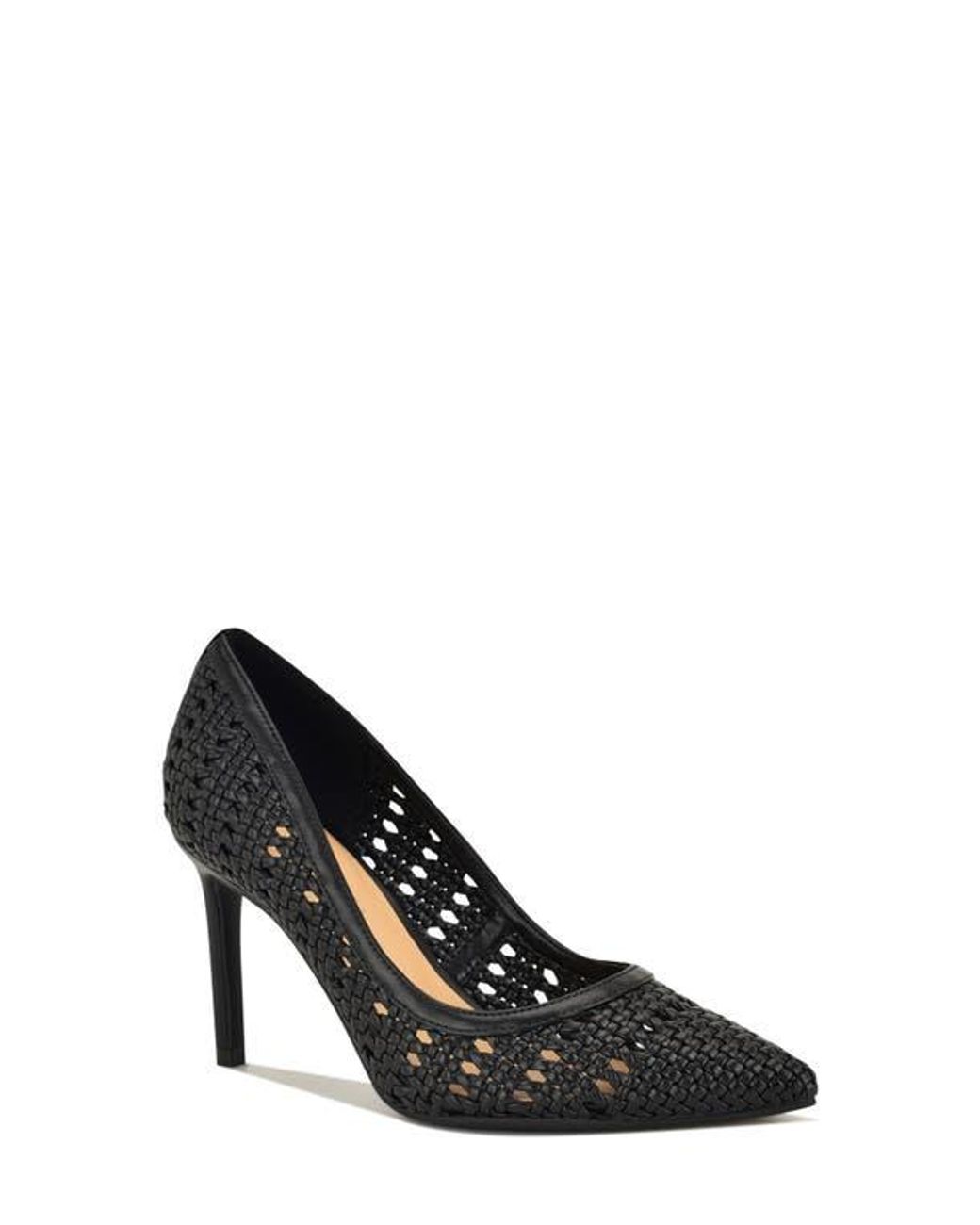 Nine West Black Elbeew Pointed Toe Pump