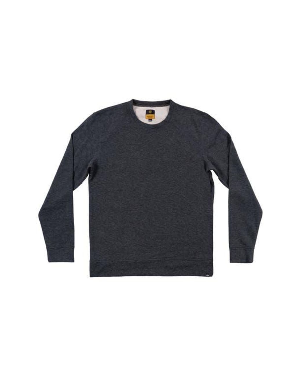 Burnside Blue Knit Sweatshirt for men