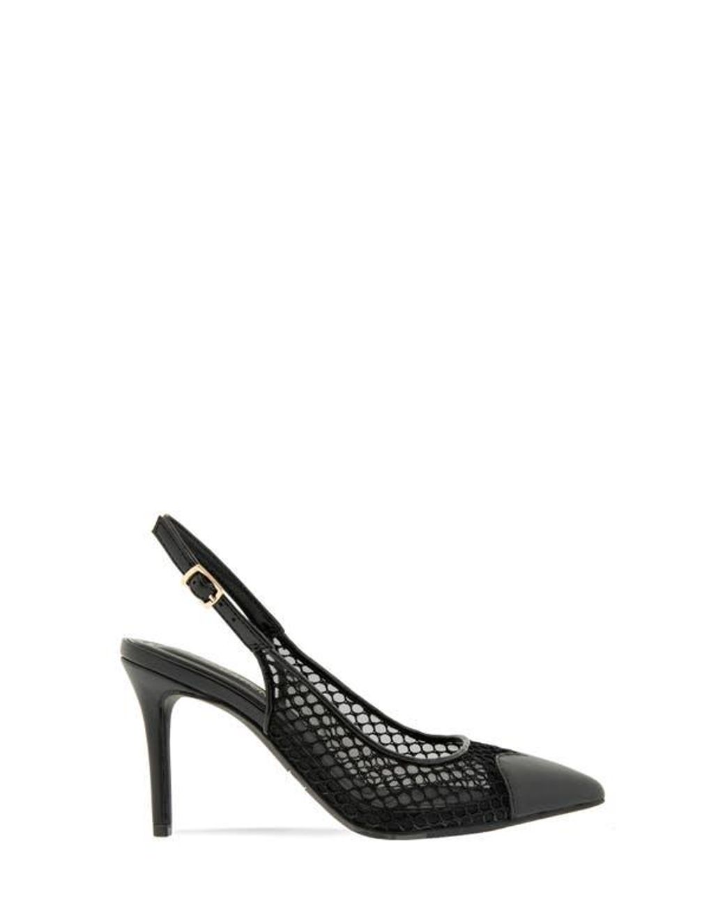 BCBGeneration Black Bridget Pointed Toe Slingback Pump