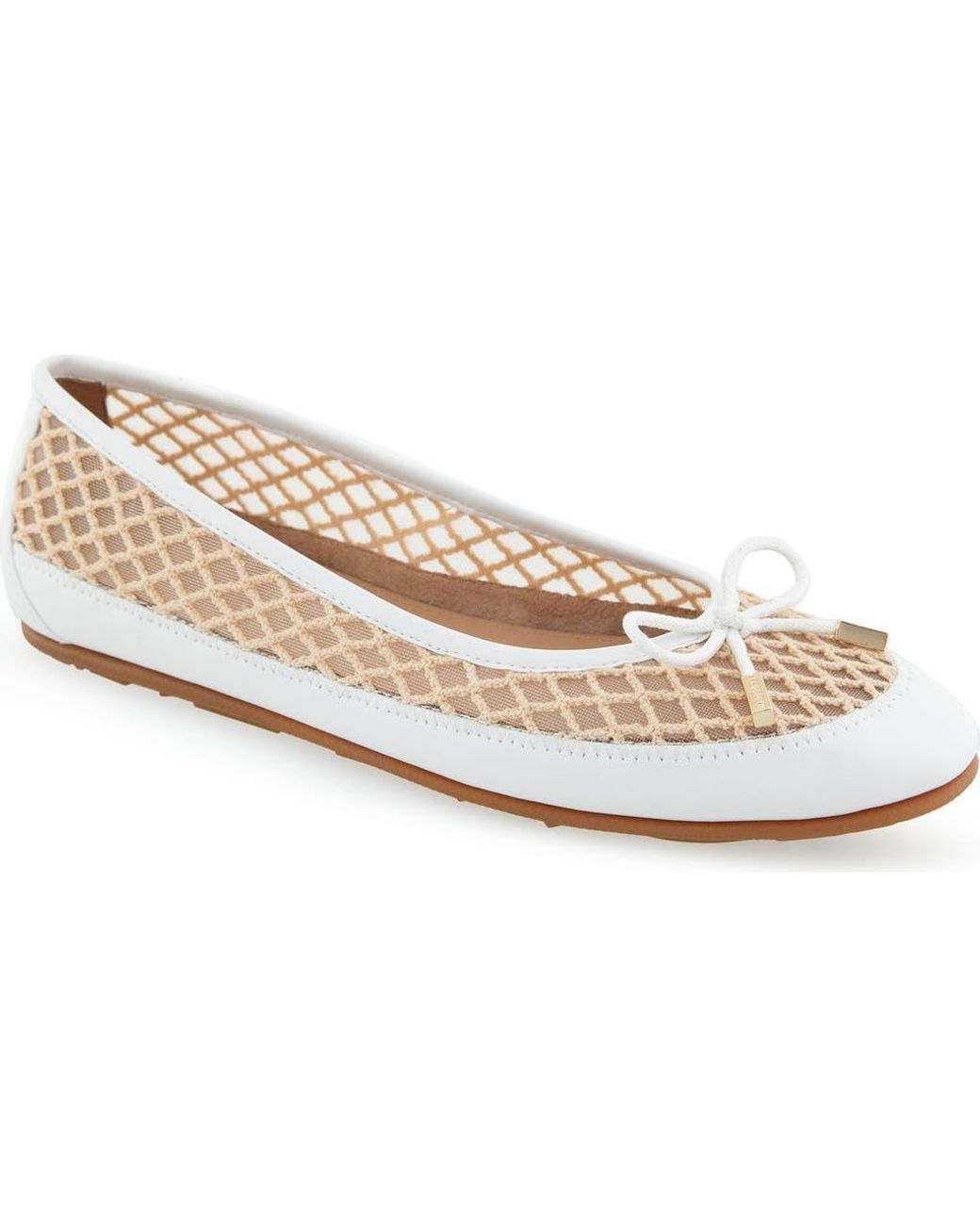 Aerosoles White Palma Flat