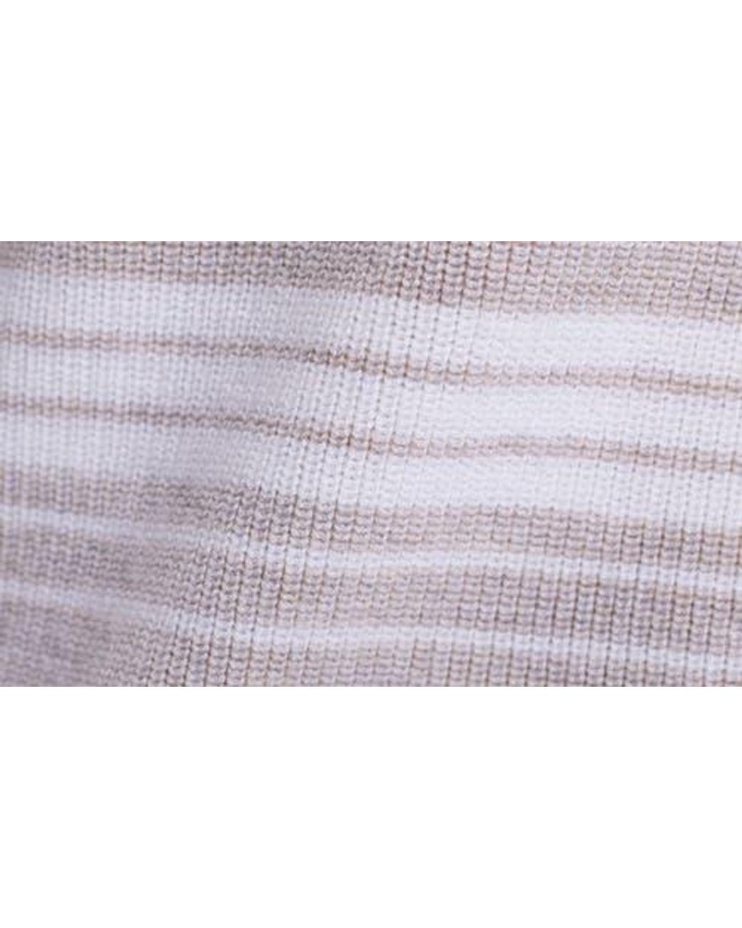 Bugatchi Purple Gradient Stripe Merino Wool Sweater for men