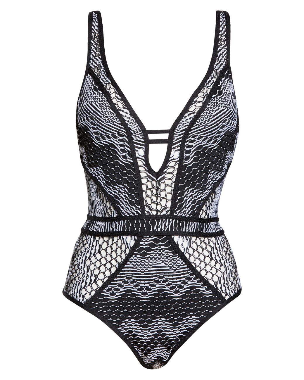 Becca Reveal One-piece Swimsuit In Black At Nordstrom Rack | Lyst