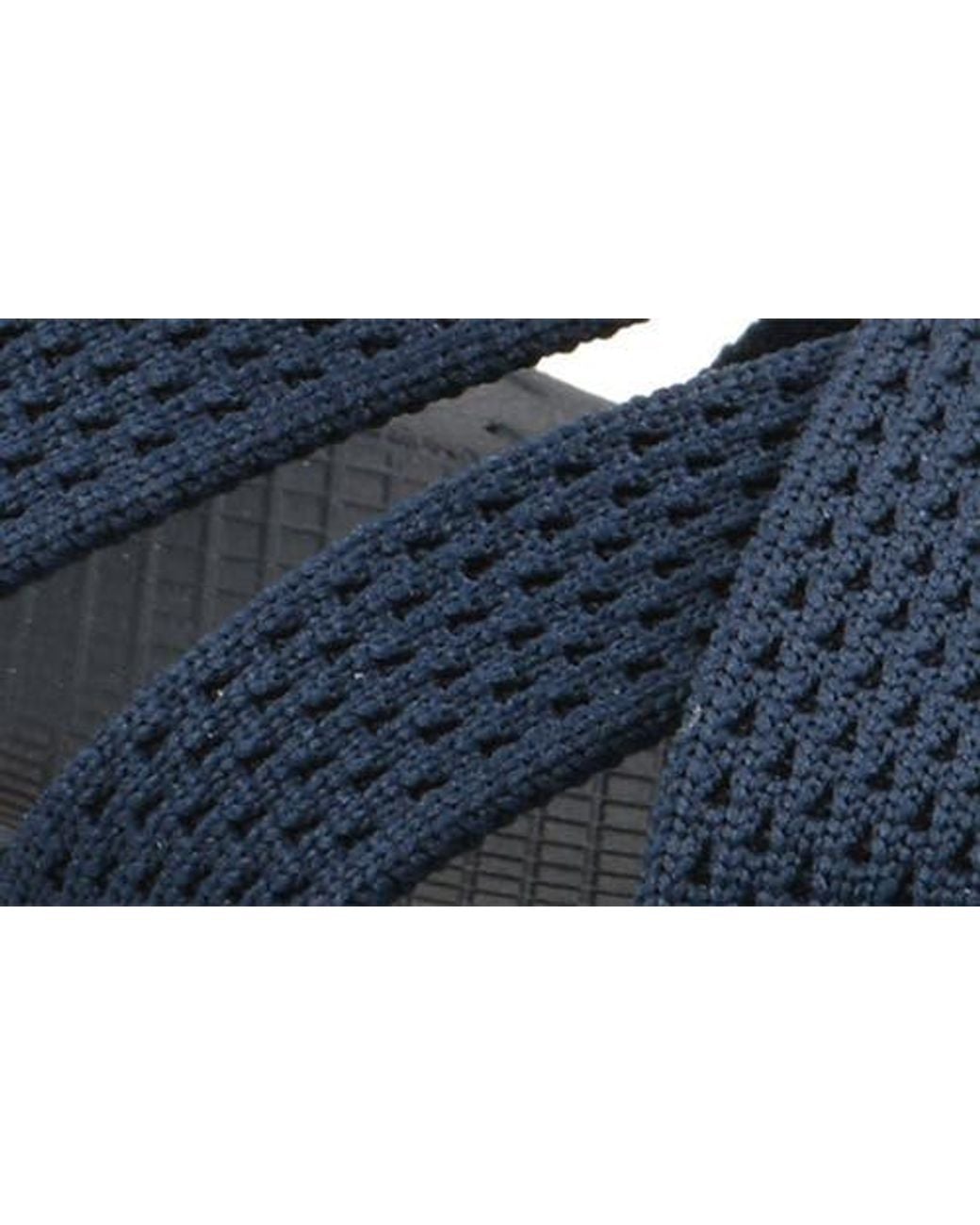 White Mountain Blue Charry Knit Sandal