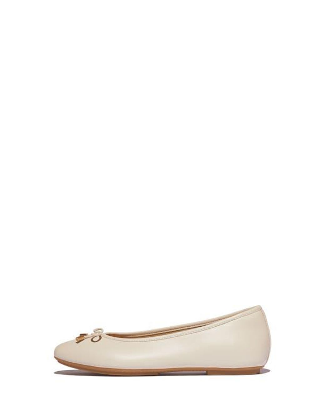 Fitflop Natural Delicato Ballet Flat