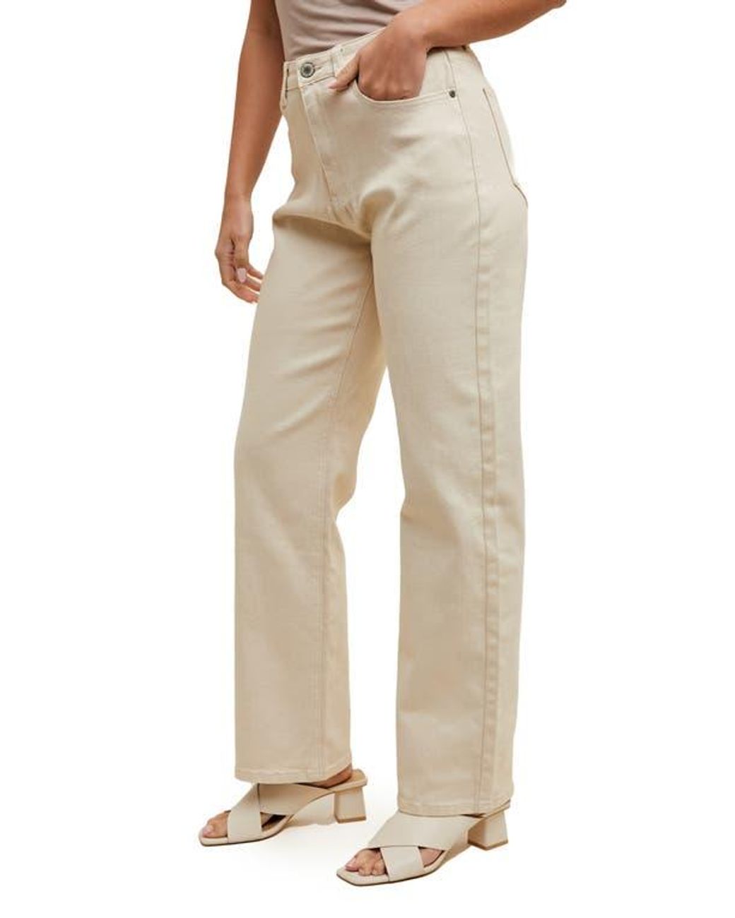 Wishlist Natural Five-Pocket Jeans