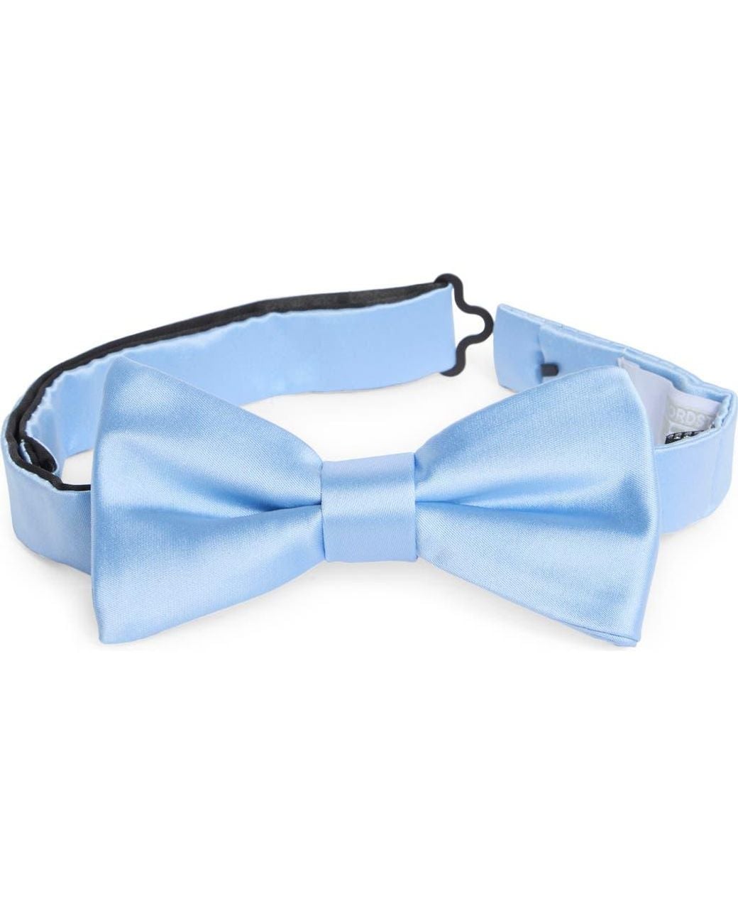 Nordstrom Rack Blue Satin Solid Bow Tie for men