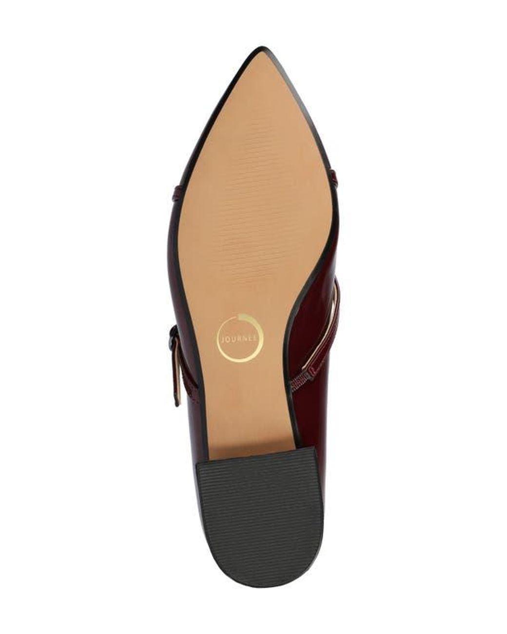 Journee Collection Brown Camby Pointed Toe Flat