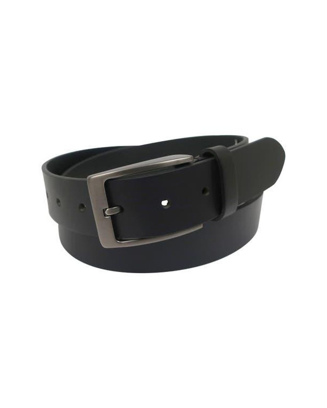 Izod Black Leather Belt for men
