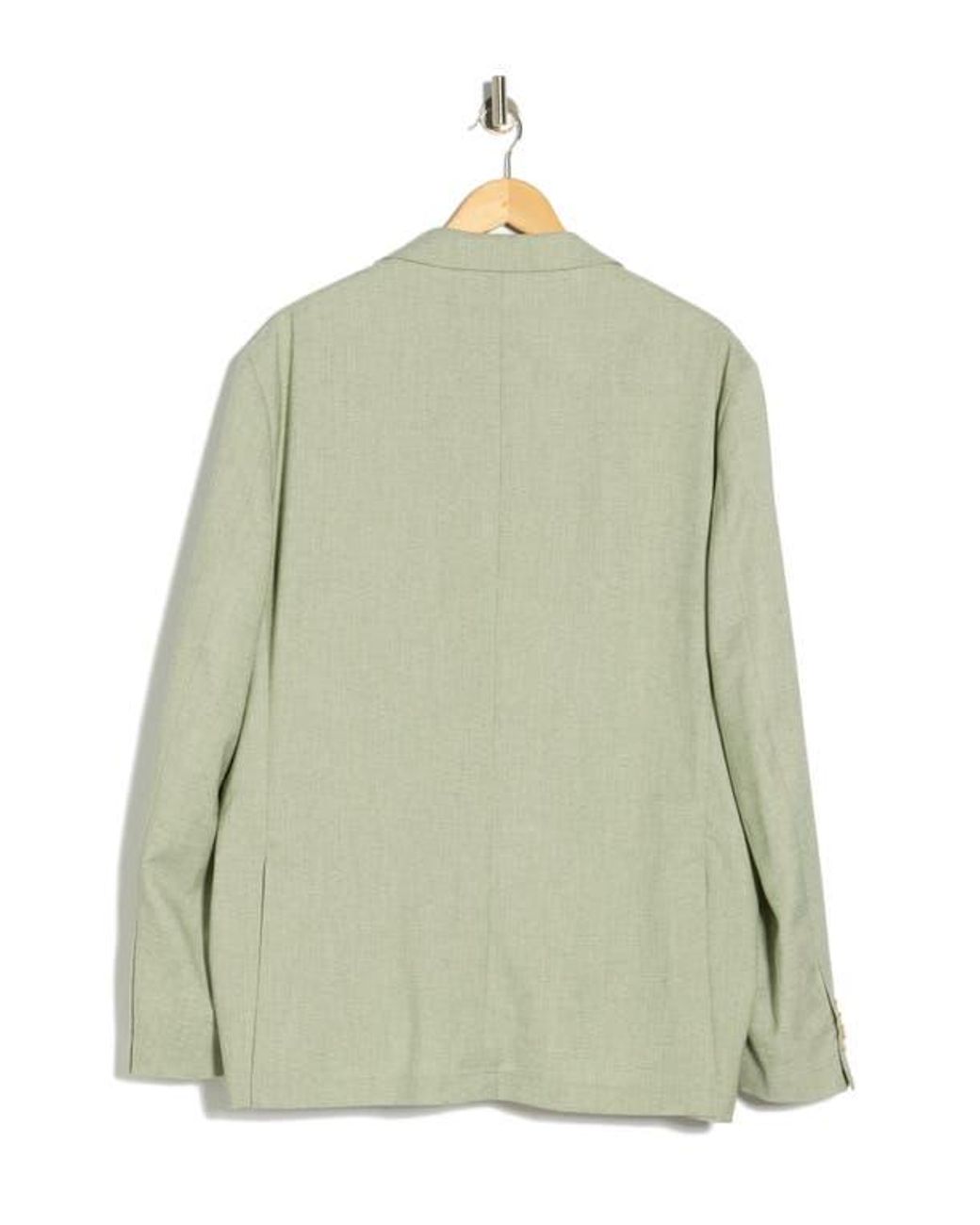 Con.struct Green Lino Two-Button Sport Coat for men