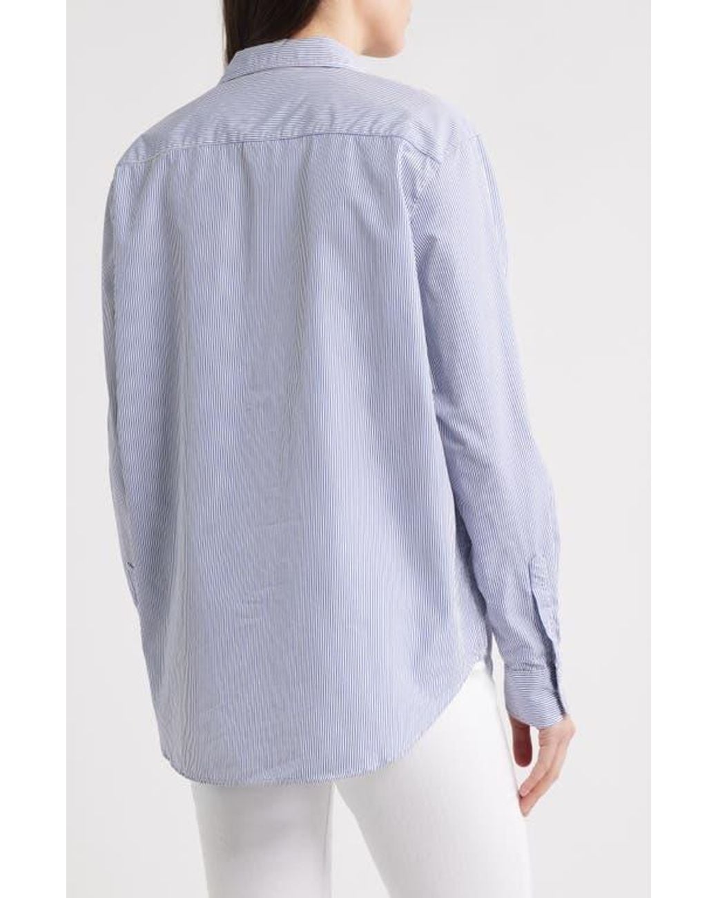 Frank & Eileen Blue Eileen Relaxed Button-Up Shirt