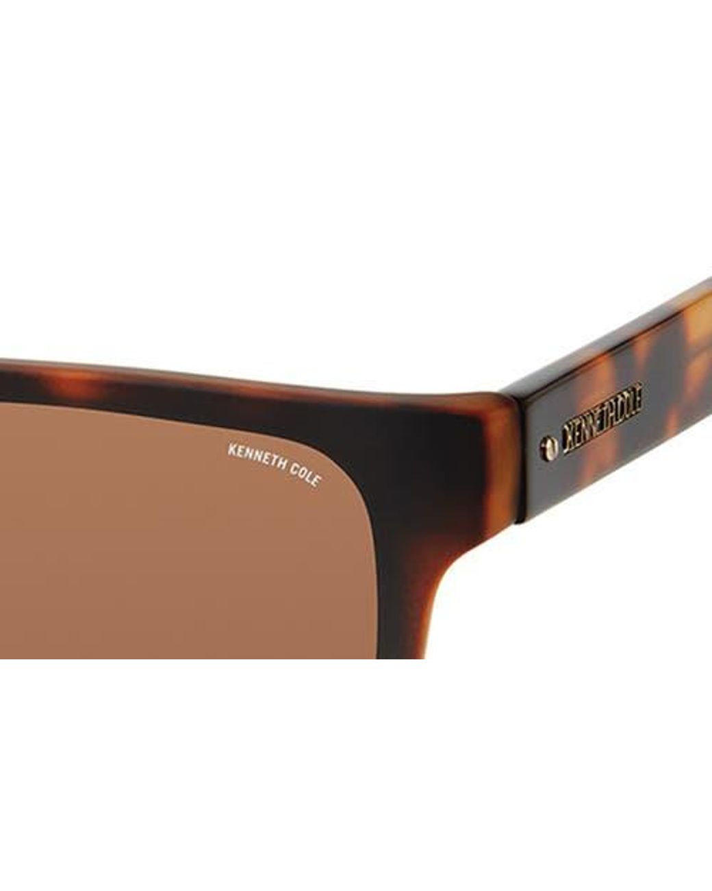 Kenneth Cole Brown 56Mm Square Frame Sunglasses for men
