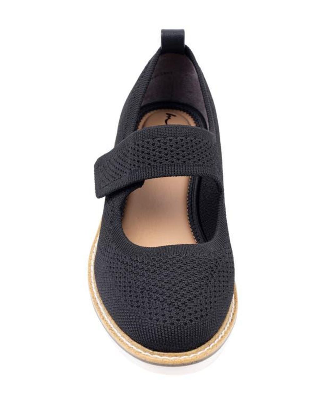 Me Too Black Harltley Wedge Pump