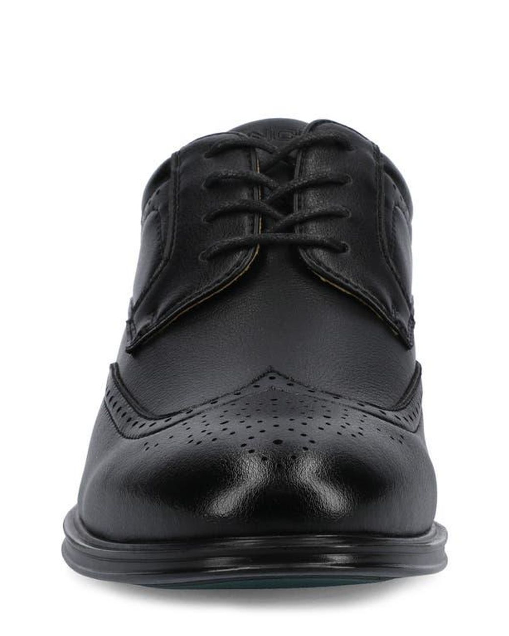 Vance Co. Black Cormac Brogue Derby for men
