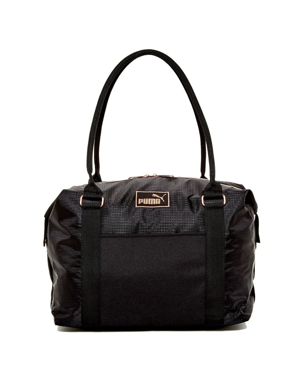 PUMA Womens Evercat Logo Gym Tote Bags in Black Lyst