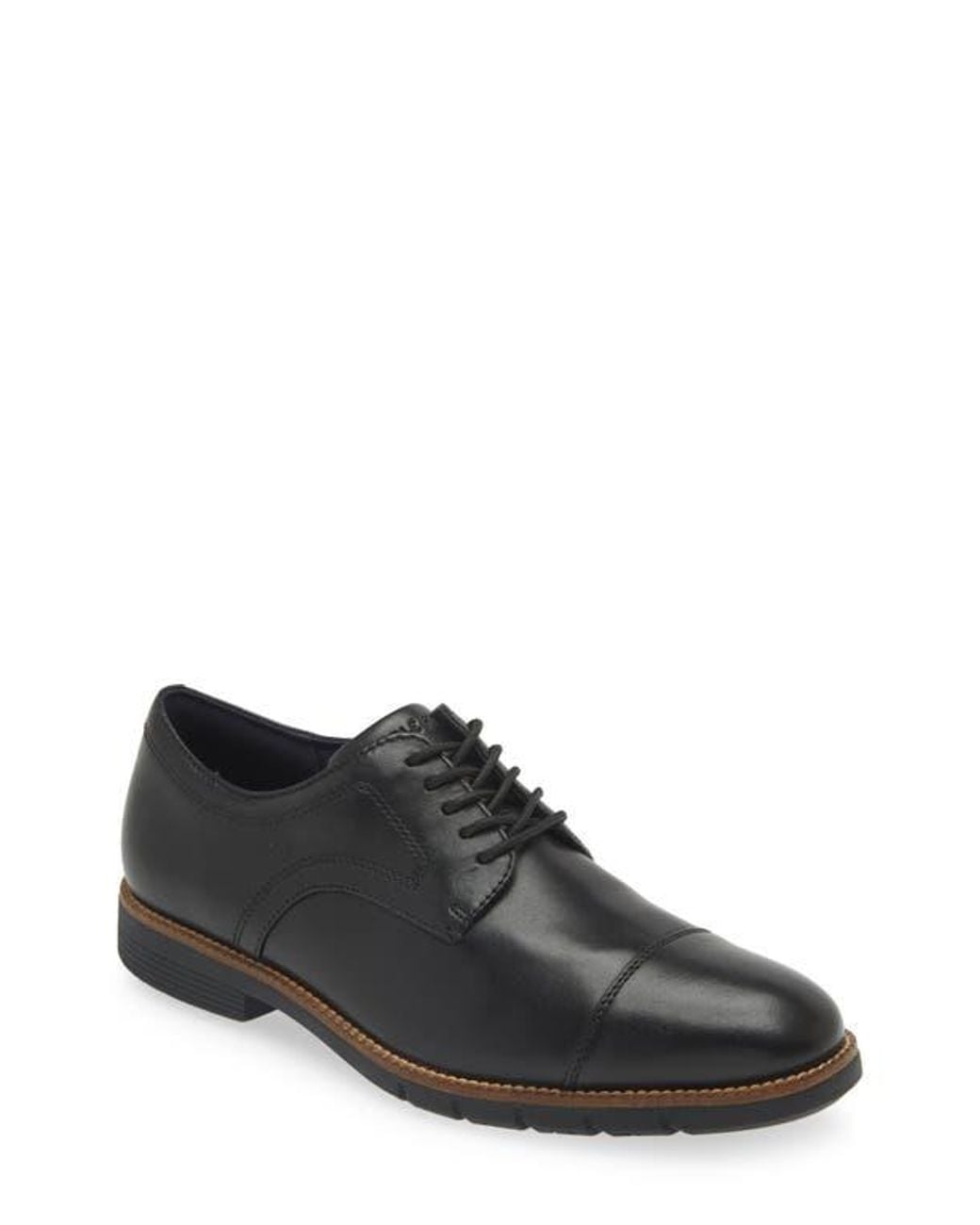 Cole Haan Grand 360 Cap Toe Derby in Black for Men | Lyst display picture 1