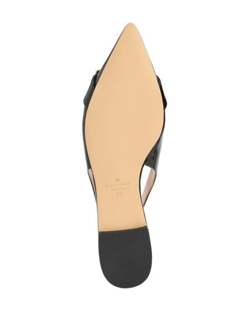 Kate Spade Black Vanna Slingback Flat