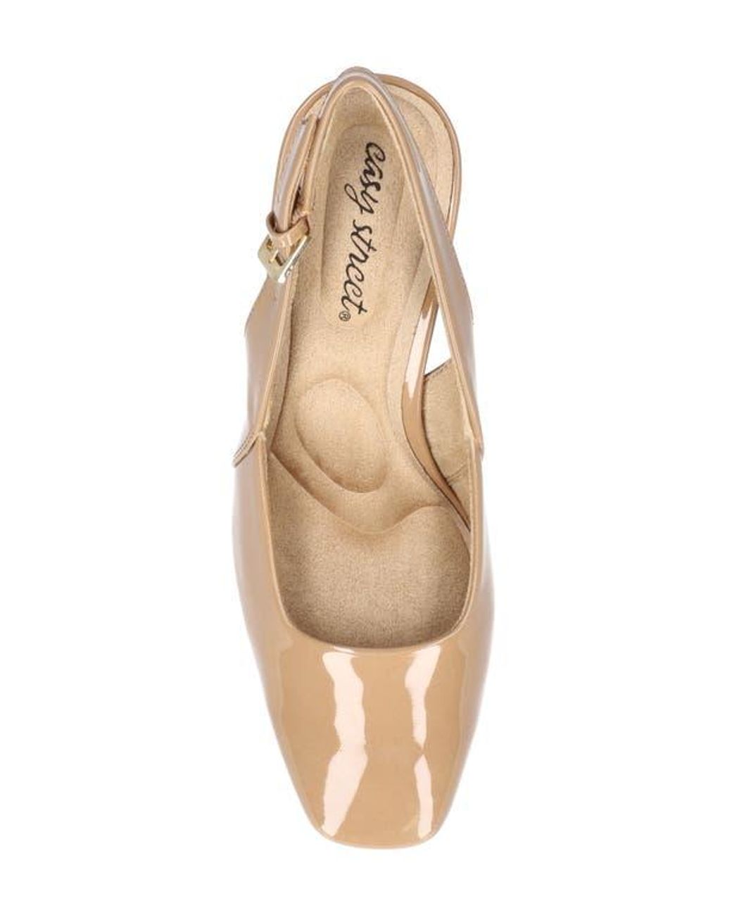 Easy Street Natural Ritsa Slingback Pump