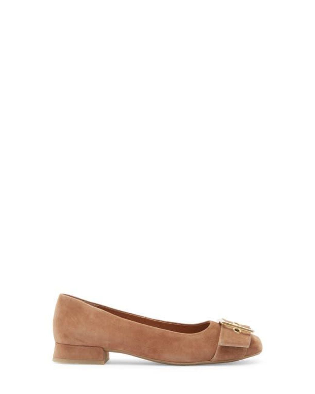 Paul Green Brown Devony Buckle Flat