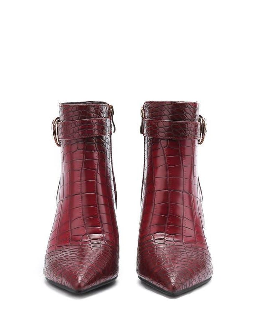 Ninety Union Purple Groovy Croc Embossed Boot
