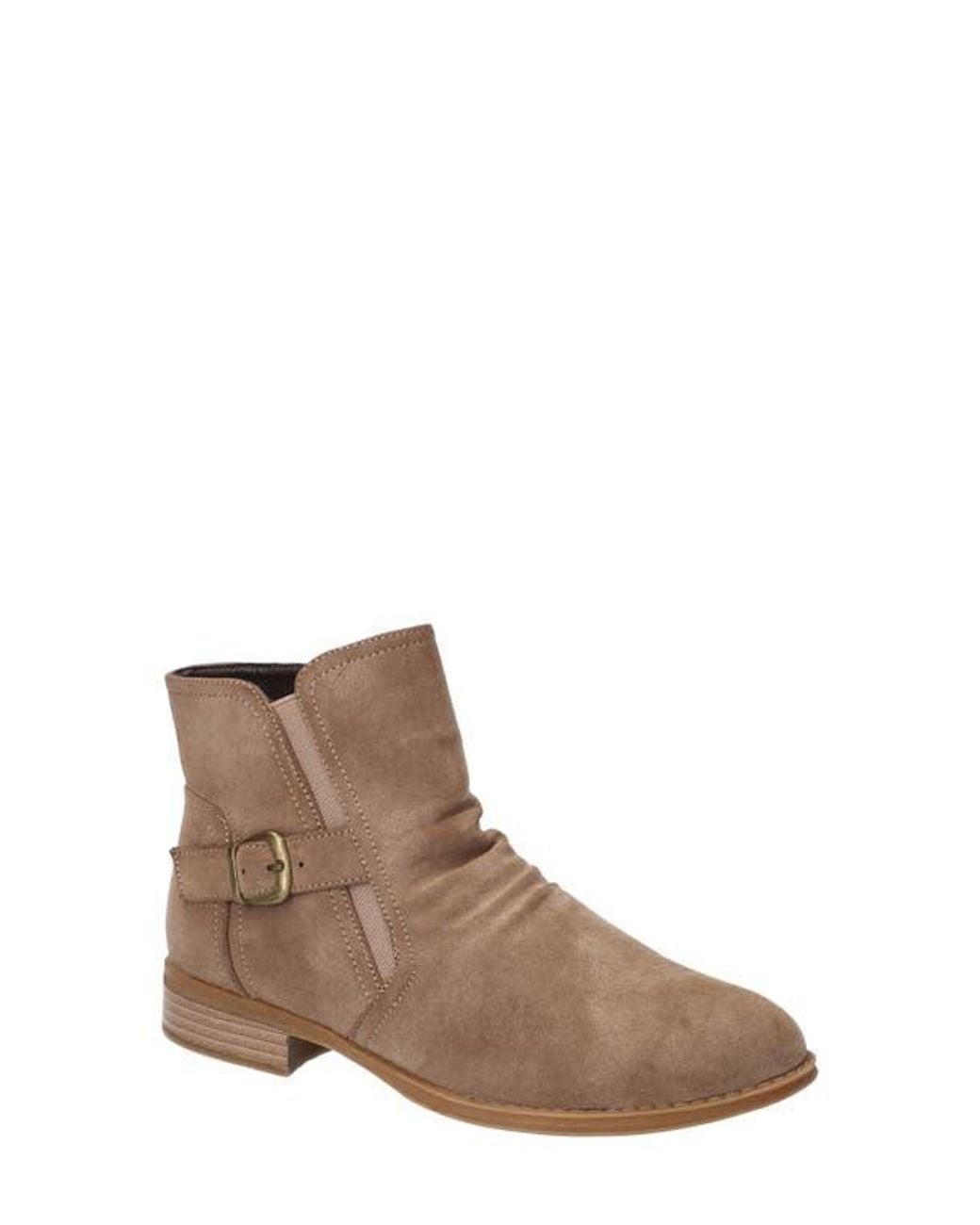 Easy Street Brown Junction Bootie