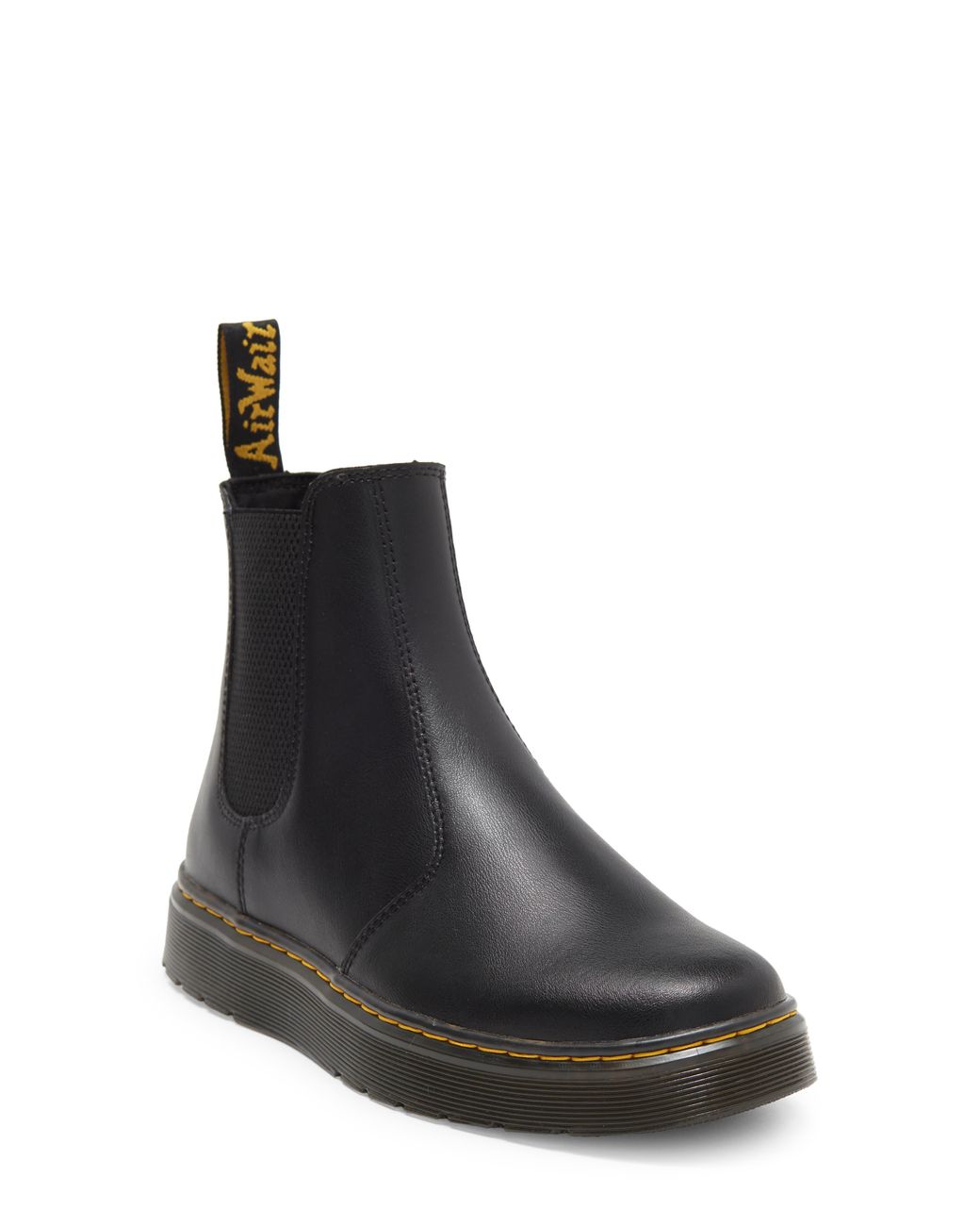 Dr. Martens Dorian Chelsea Leather Boot in Black | Lyst