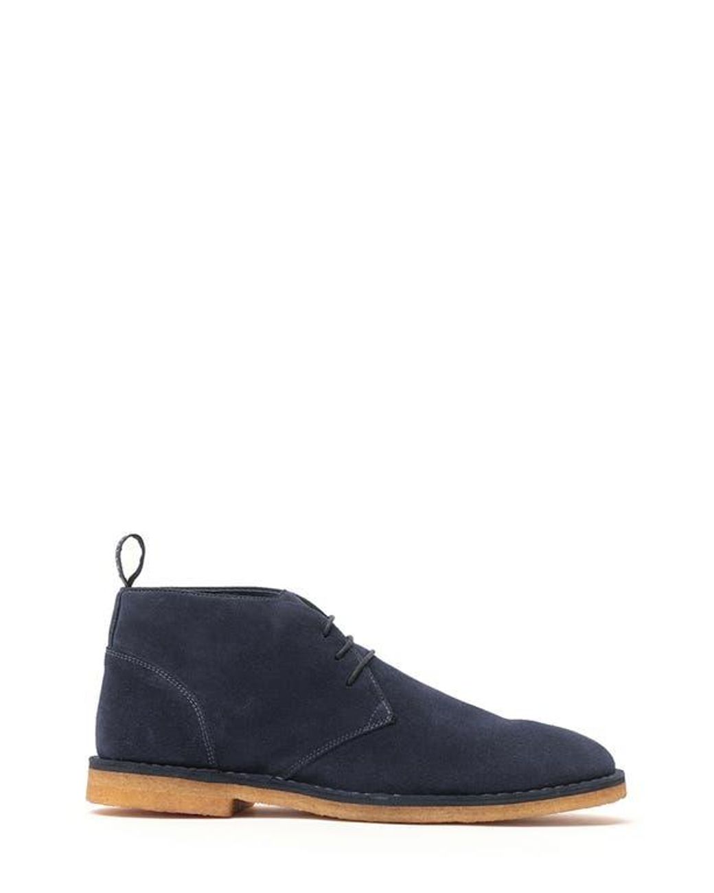 Anthony Veer Ocean Blue Suede Chukka Boots for men