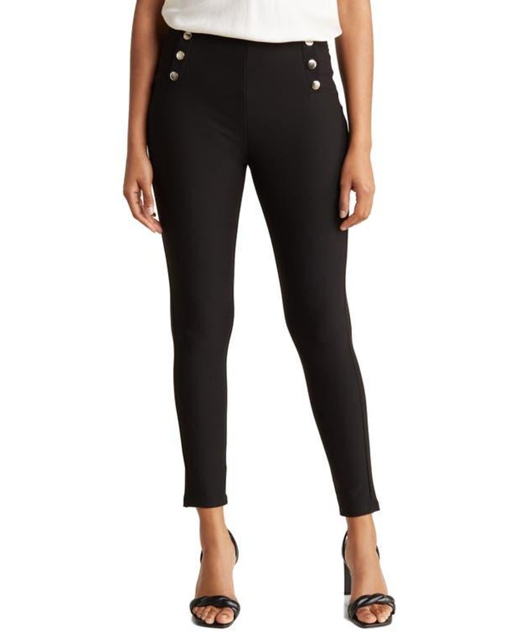 High waisted sailor pants skinny deals