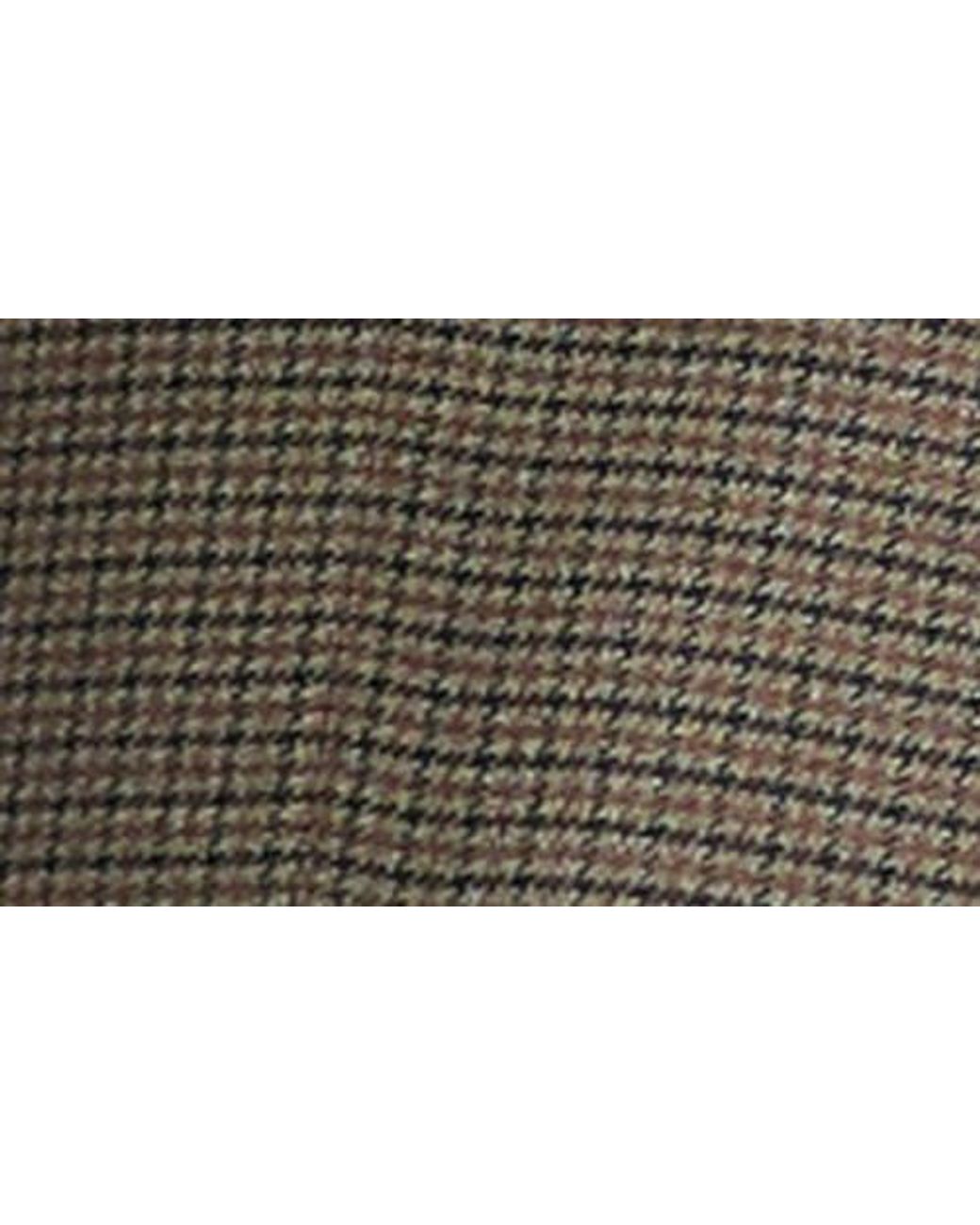 TOPSHOP Brown Oversize Houndstooth Blazer