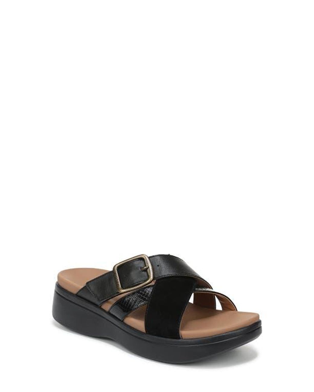 Vionic Black Starla Sandal