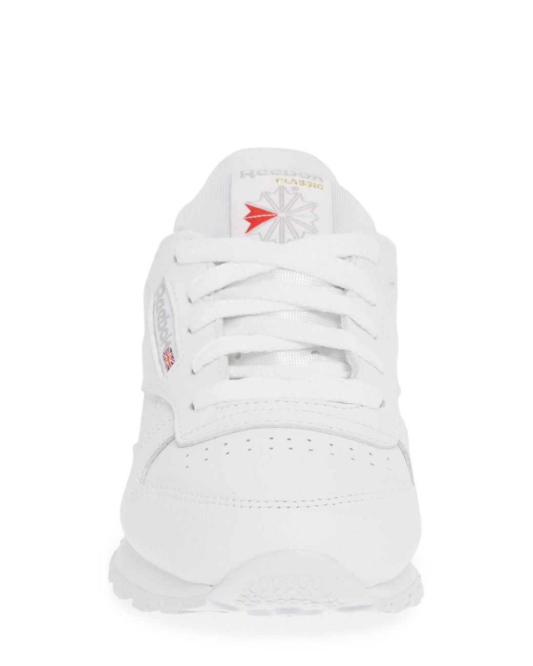 Reebok Classic Leather Sneaker in White | Lyst