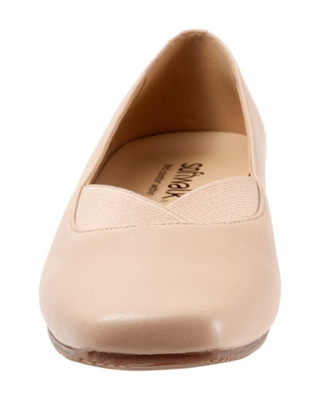 Softwalk® Brown Vianna Flat