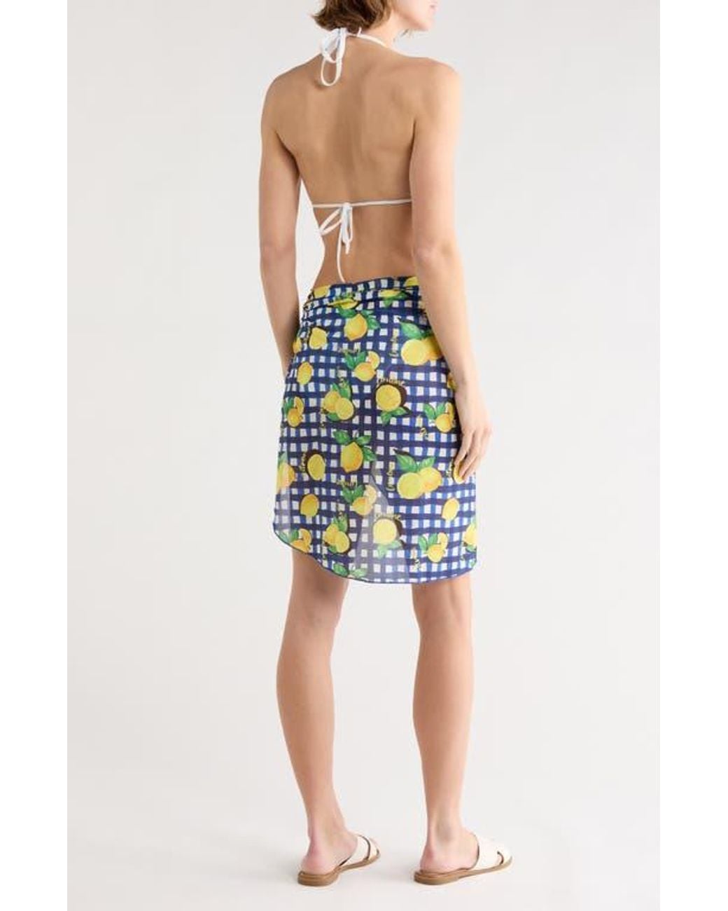 Abound Multicolor Printed Mesh Sarong