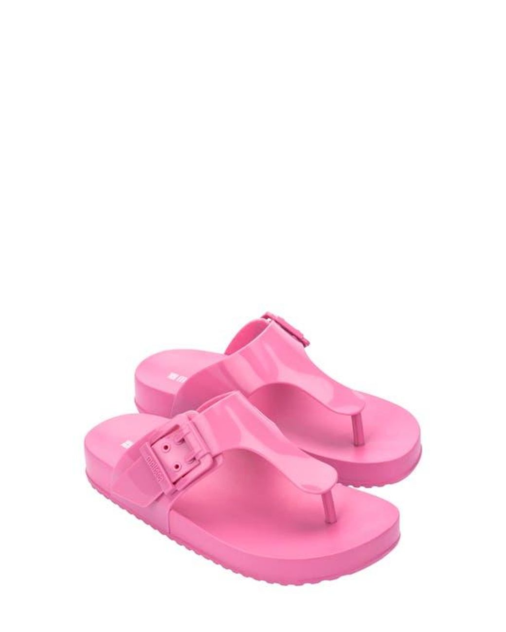 Melissa Pink Cozy Platform Flip Flop