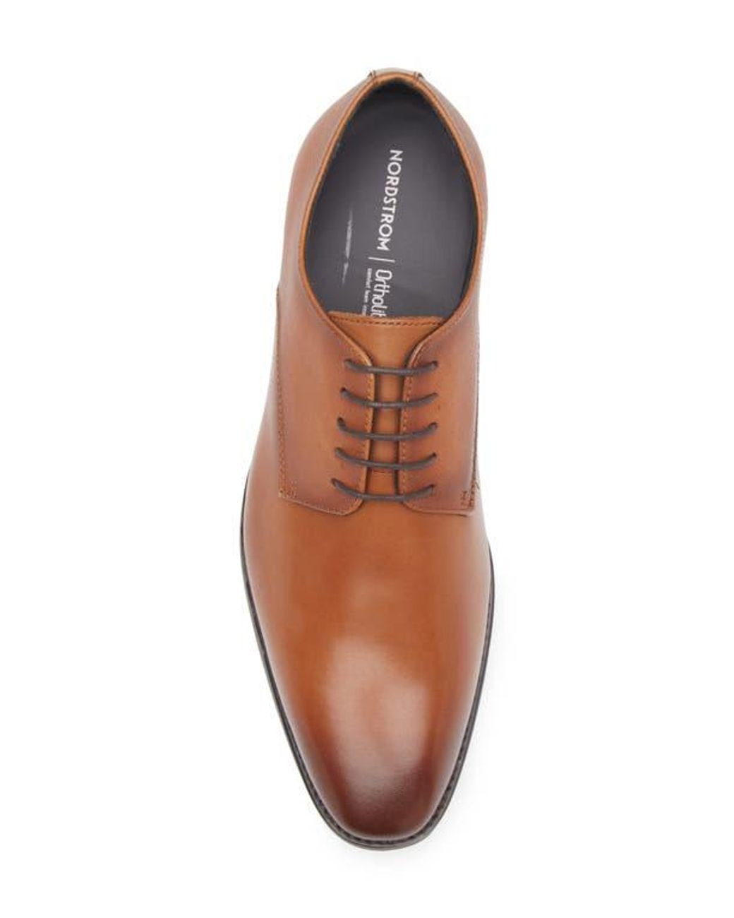 Nordstrom Brown Ford Plain Toe Derby for men