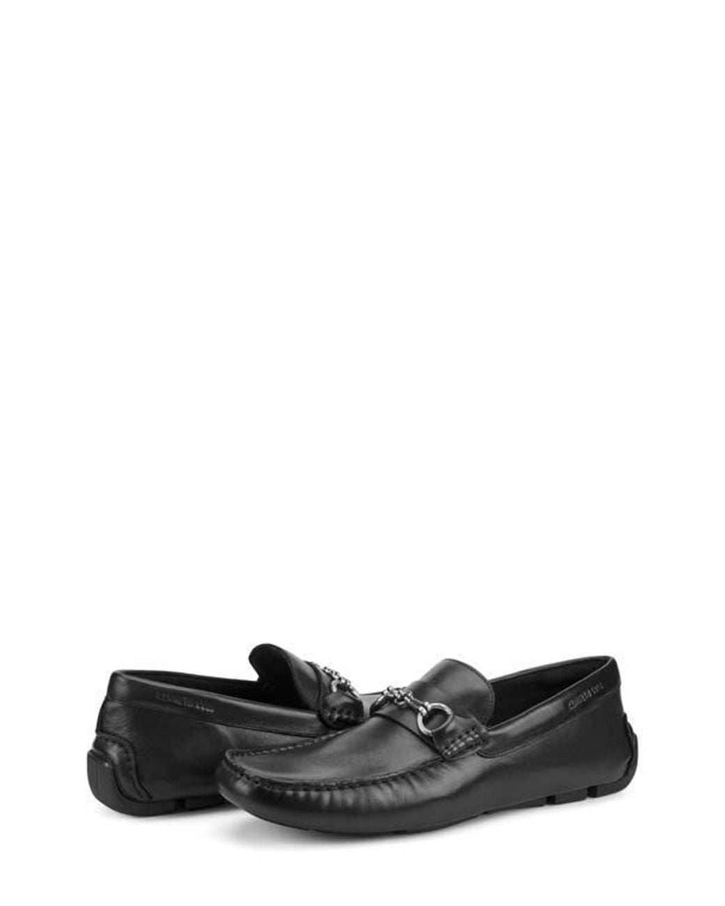 Kenneth Cole Black Theme Bit Moc Toe Driving Loafer for men
