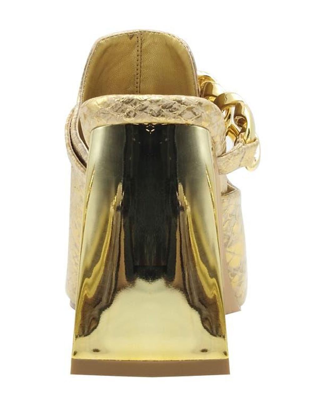 Ninety Union Metallic Ryder Open Toe Pump