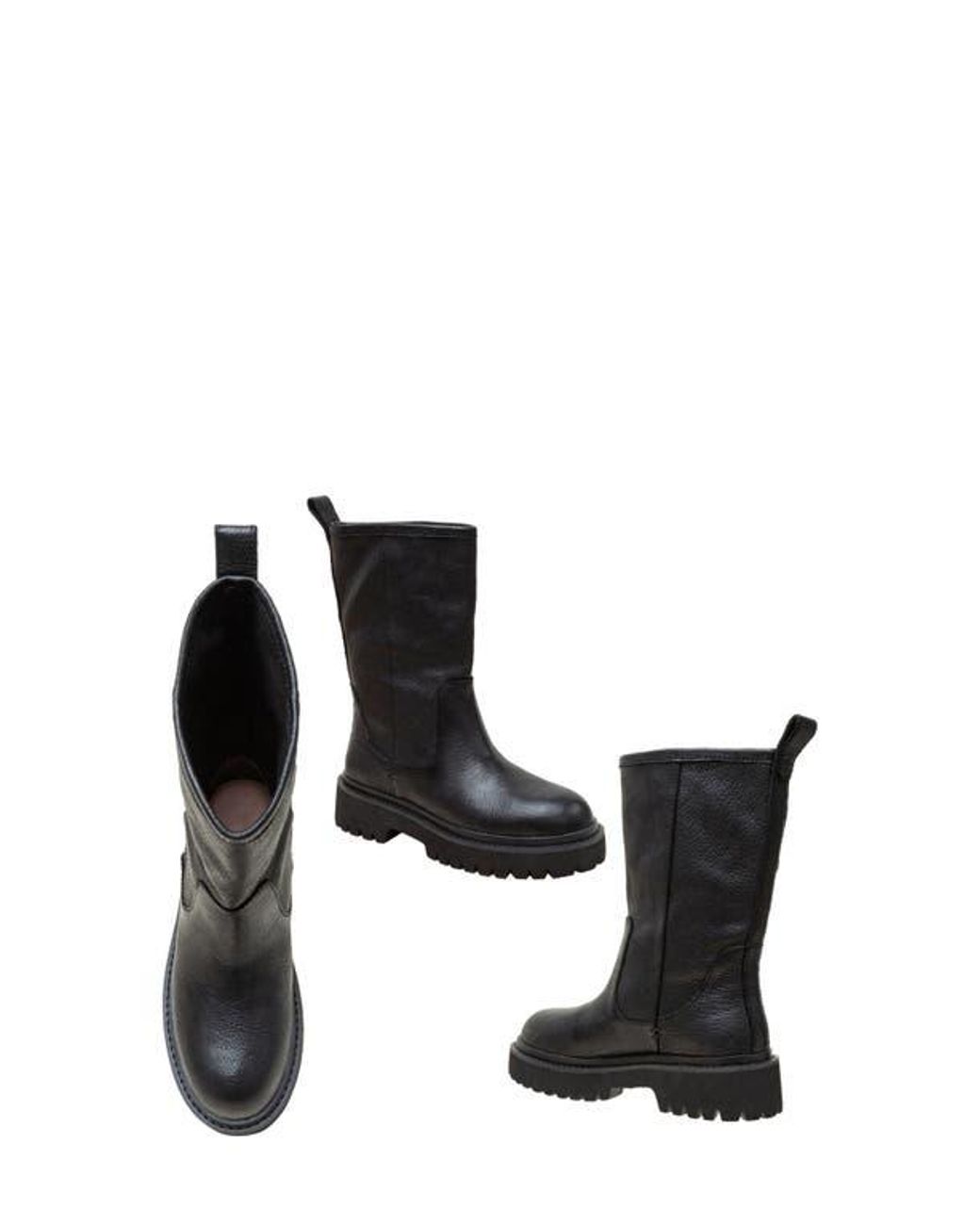 Linea Paolo Black Thatcher Bootie
