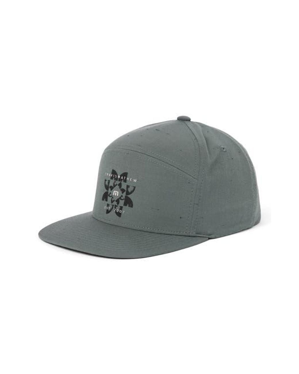Travis Mathew Gray Dawn Dreams Baseball Cap for men
