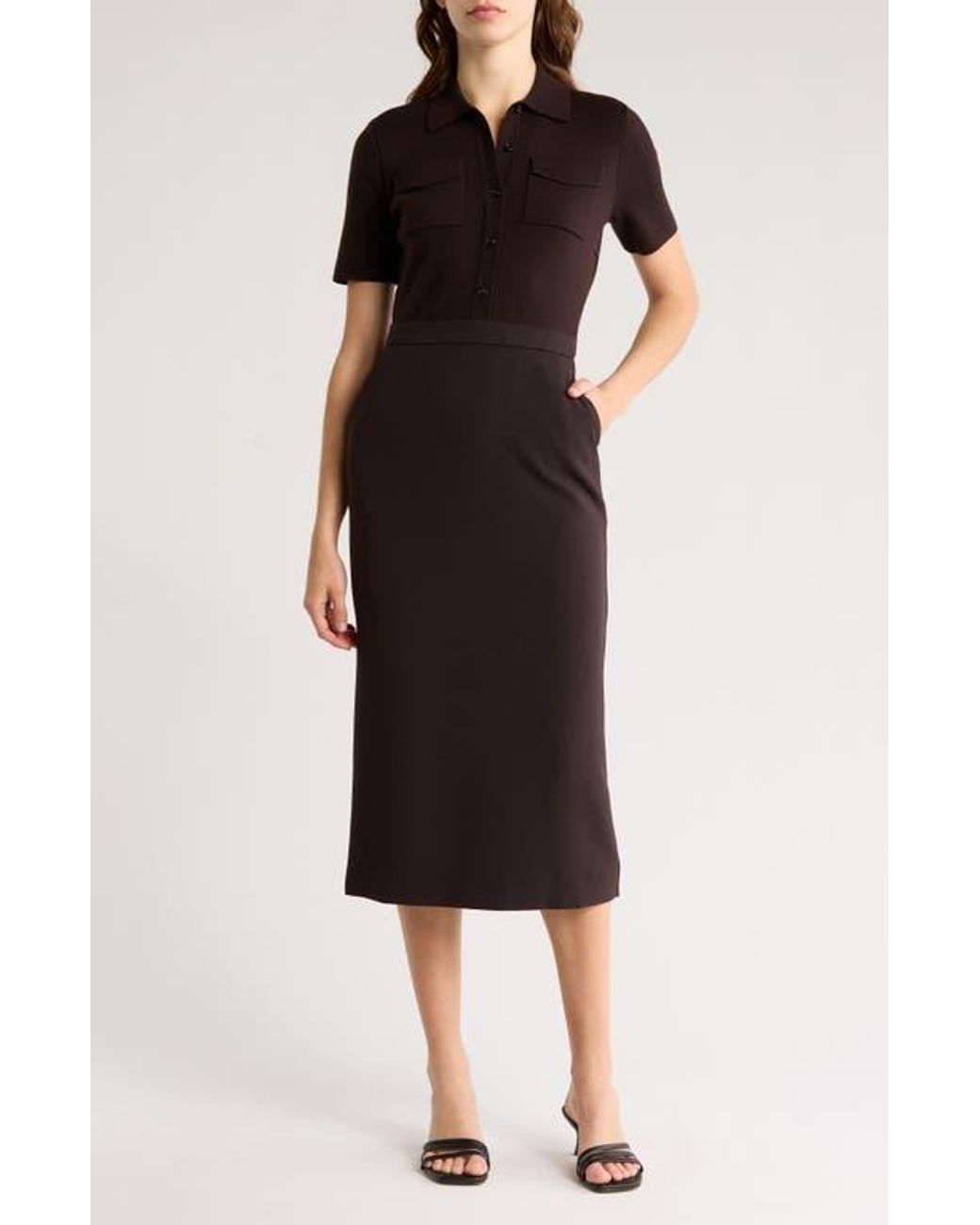 the limited midi dresses Sadelle Clean Combo Midi in Day Dream M