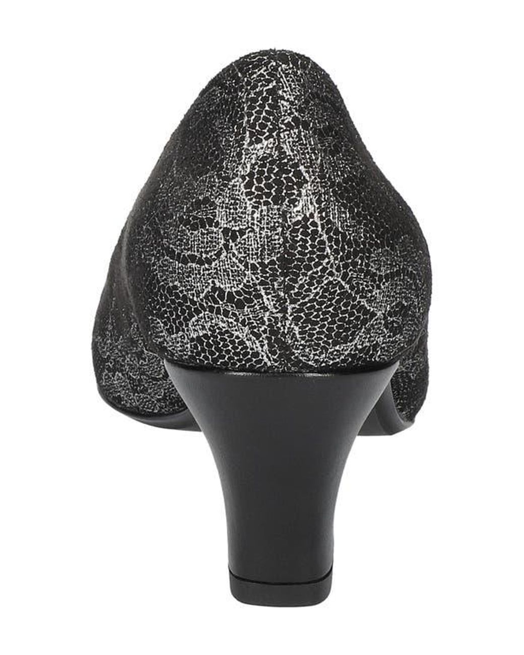 Easy Street Black Ballari Pump